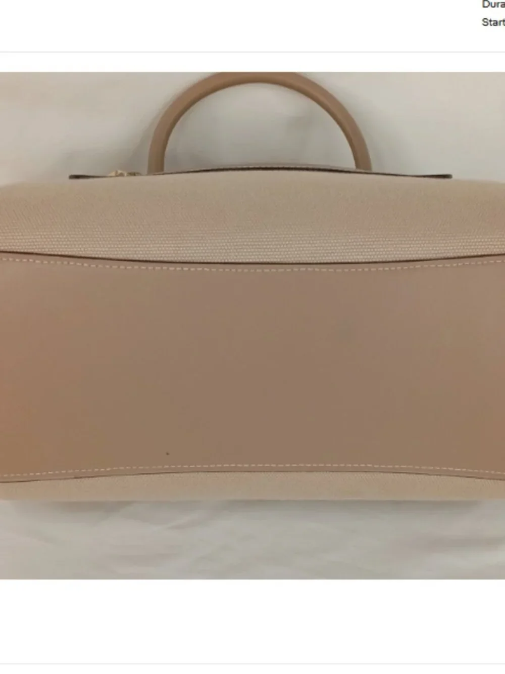 Coach Rowan Satchel Bag In Colorblock w/ Detachable Crossbody Strap Tan CAK58